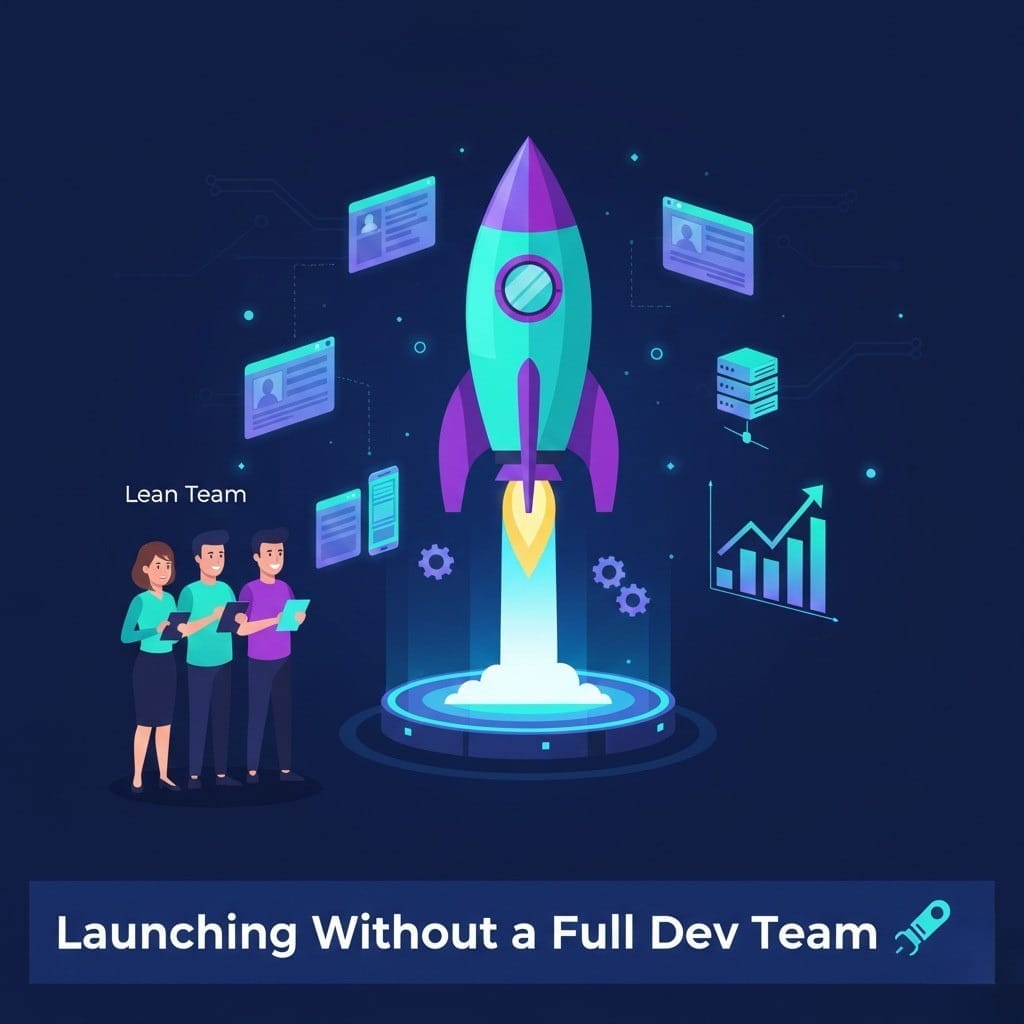 Low-Code for Startups: Can You Launch Without a Full Dev Team?