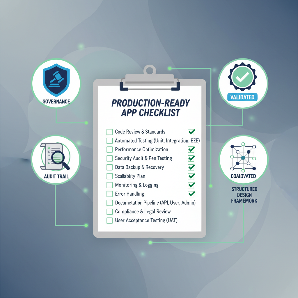 What Makes a “Production-Ready” App? A Checklist for Builders